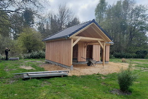 Gartenhaus: Außenansicht Front